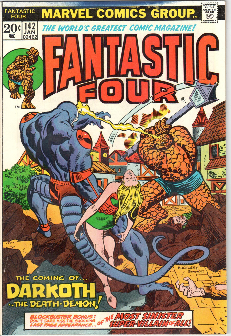 Fantastic Four (1961 Series) #142 FN/VF 7.0