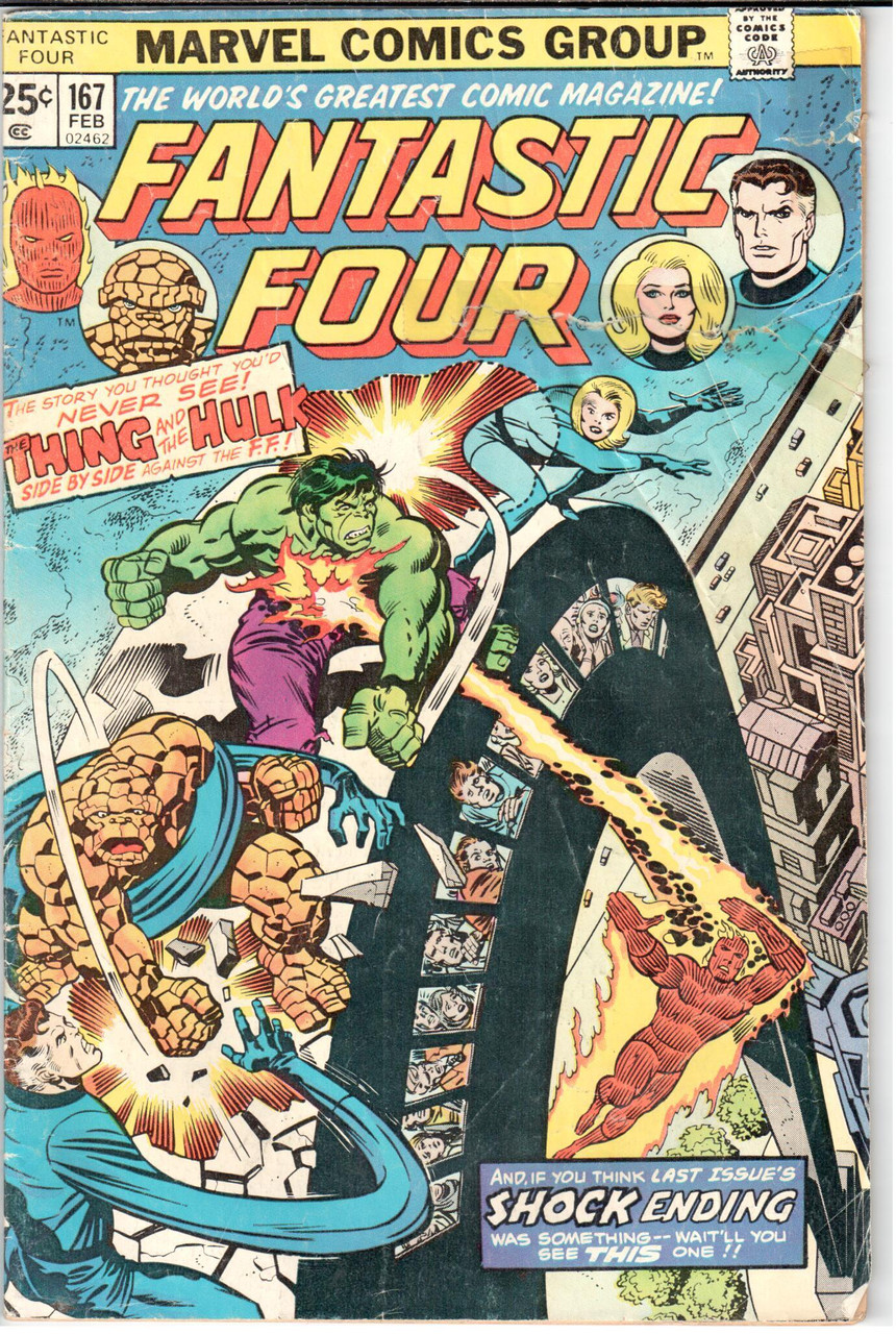 Fantastic Four (1961 Series) #167 FR 1.0