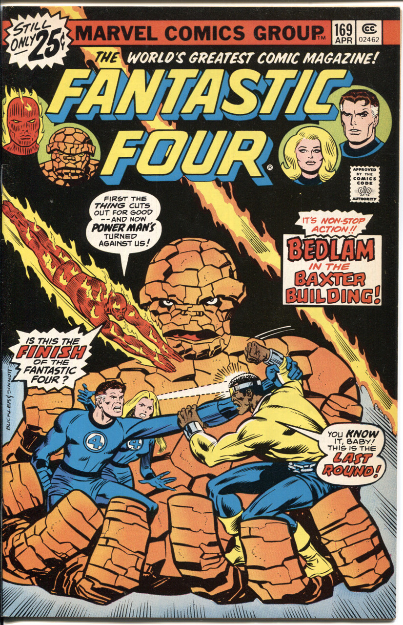 Fantastic Four (1961 Series) #169 VF+ 8.5