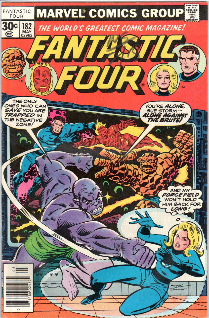 Fantastic Four (1961 Series) #182 Newsstand VF 8.0
