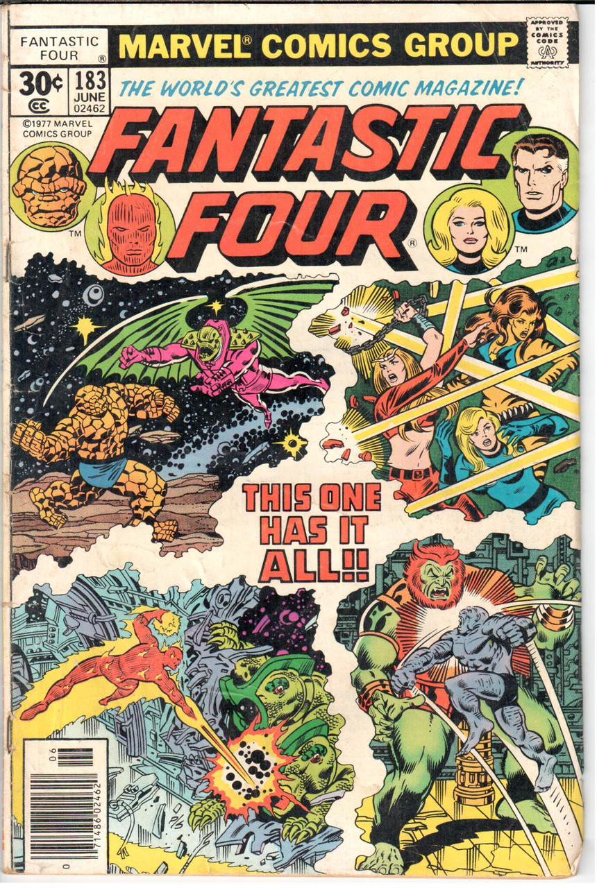 Fantastic Four (1961 Series) #183 Newsstand VG 4.0