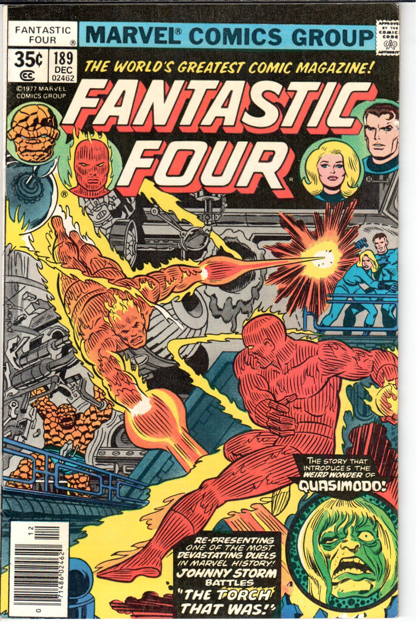 Fantastic Four (1961 Series) #189 Newsstand VF+ 8.5