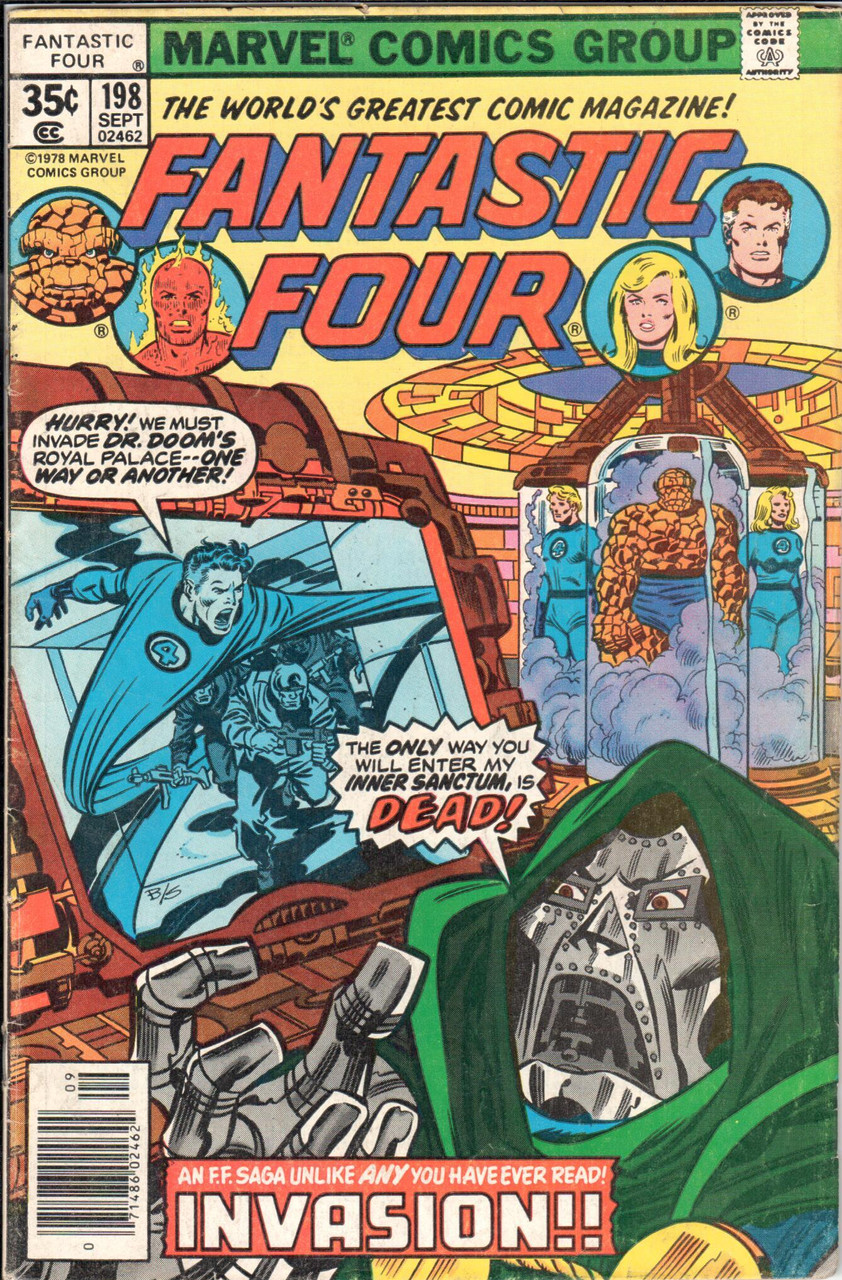 Fantastic Four (1961 Series) #198 Newsstand VG/FN 5.0