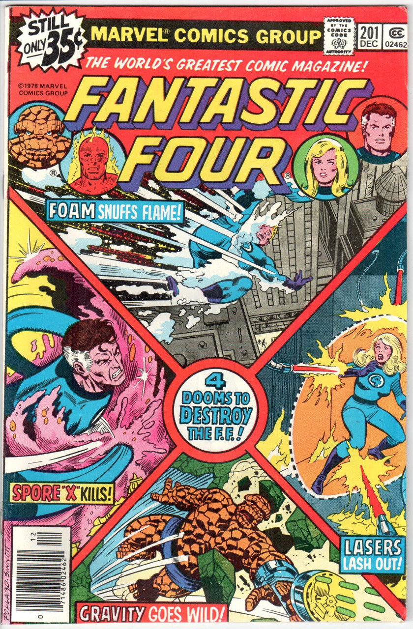 Fantastic Four (1961 Series) #201 Newsstand VF 8.0