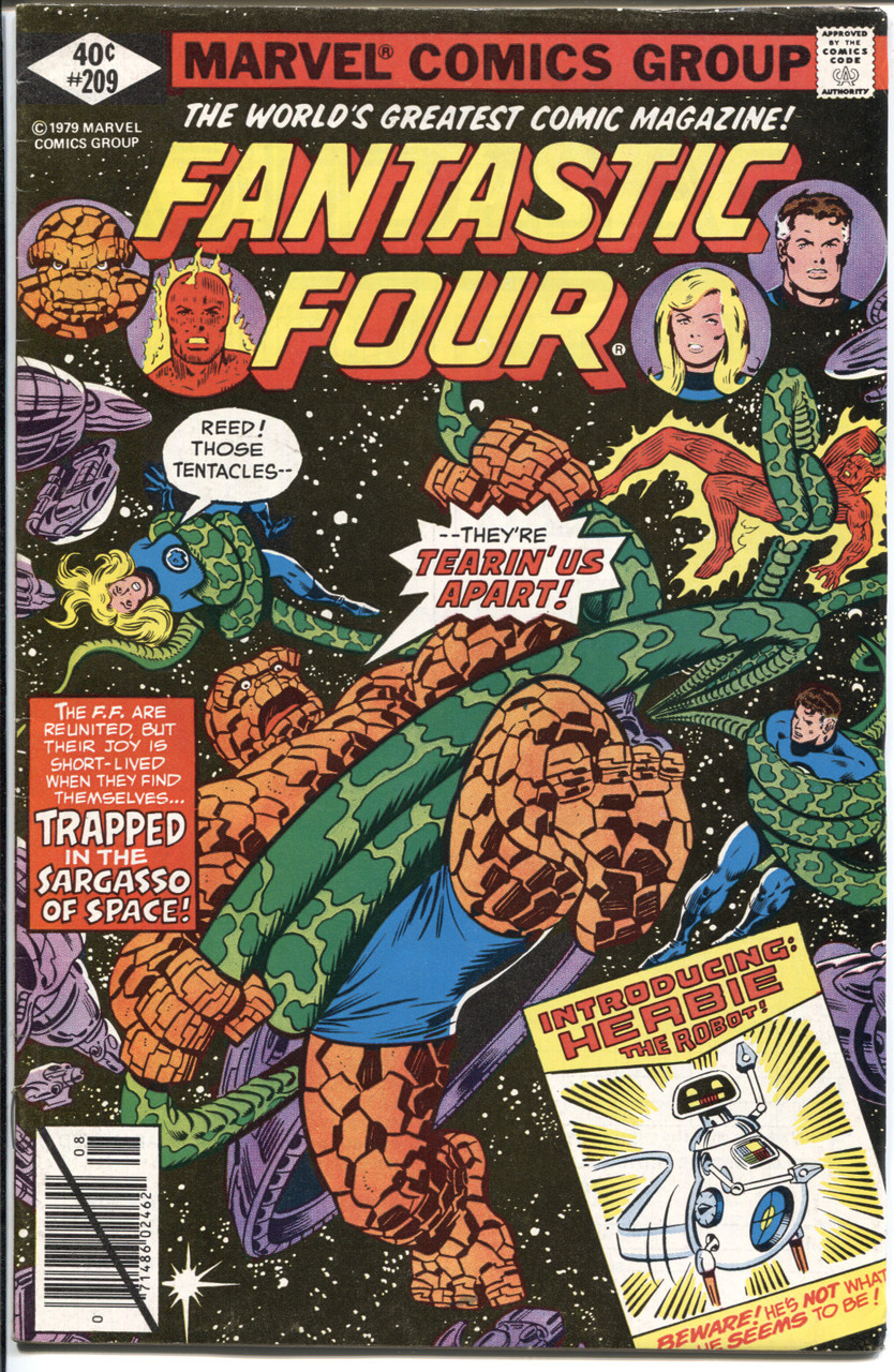 Fantastic Four (1961 Series) #209 Newsstand FN+ 6.5