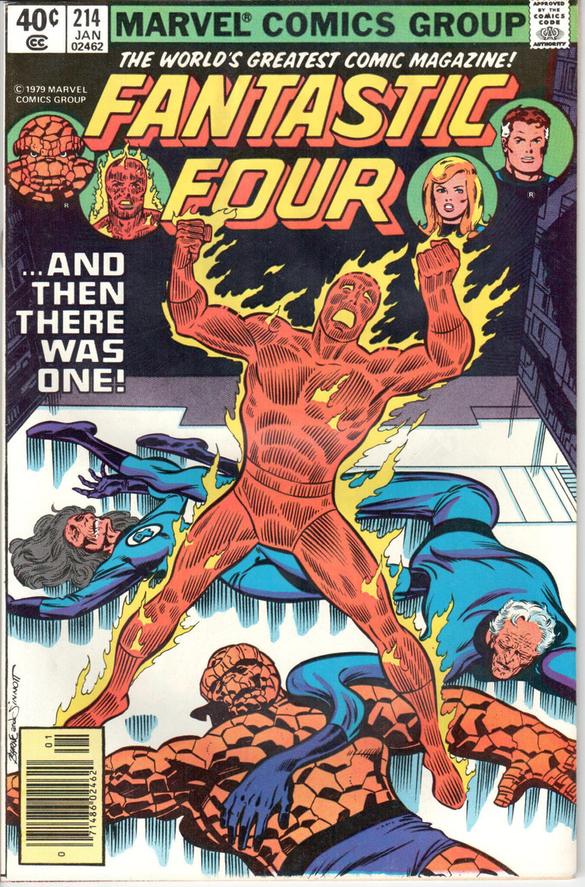 Fantastic Four (1961 Series) #214 Newsstand VF+ 8.5