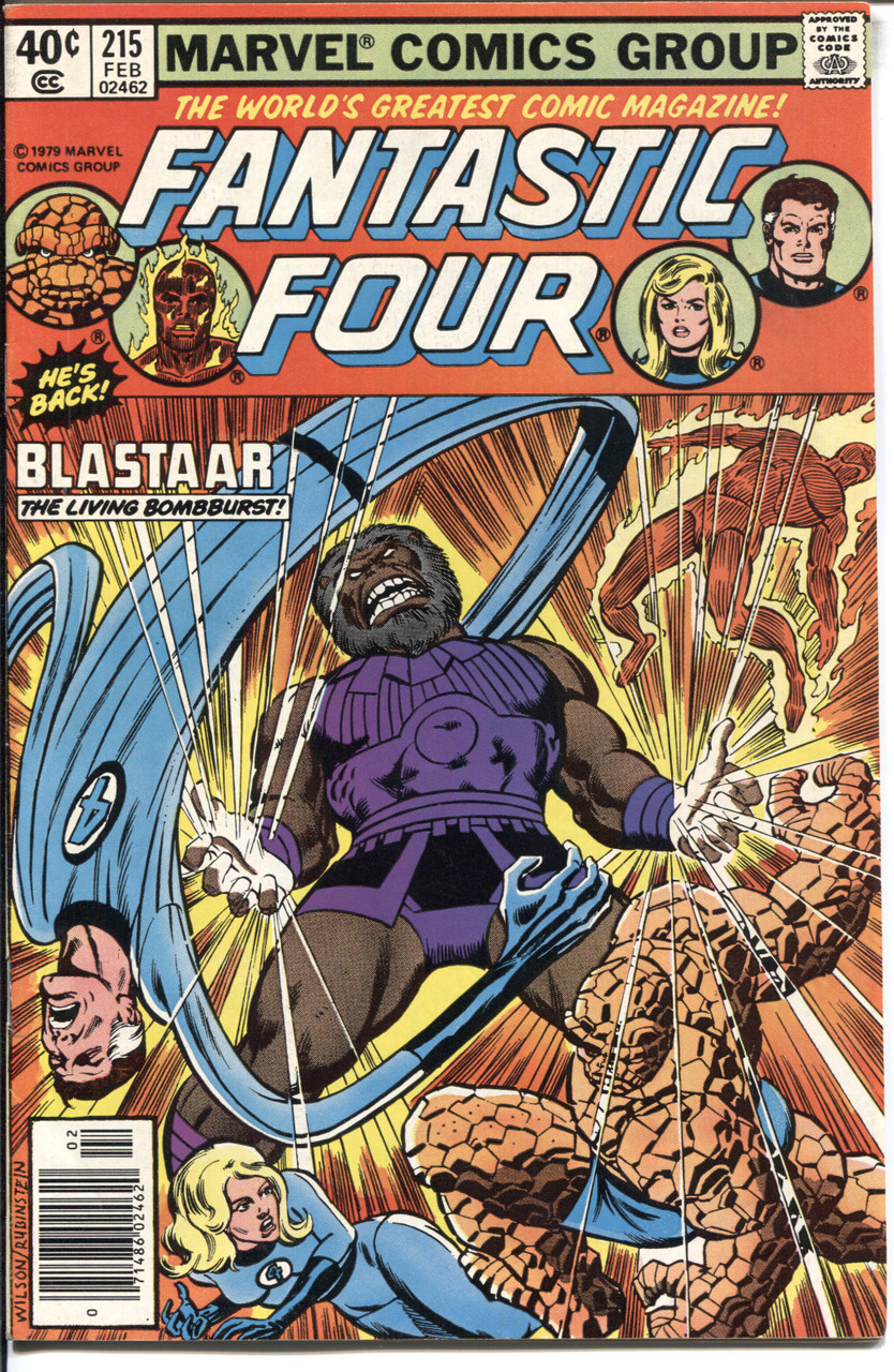 Fantastic Four (1961 Series) #215 Newsstand VF 8.0