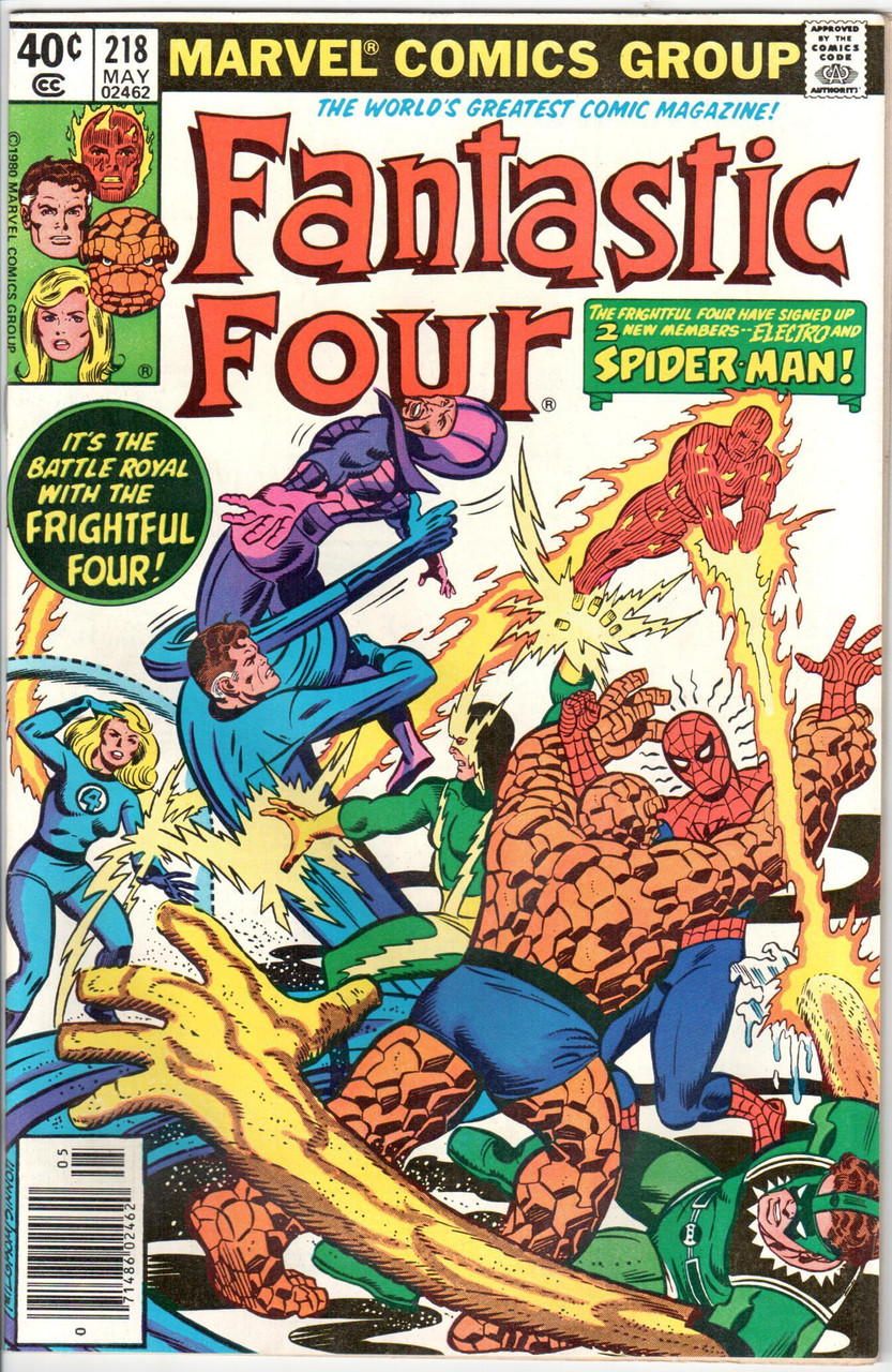 Fantastic Four (1961 Series) #218 Newsstand VF 8.0
