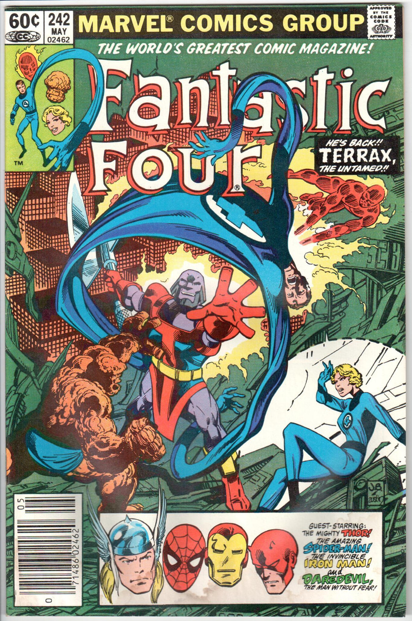 Fantastic Four (1961 Series) #242 Newsstand VG 4.0