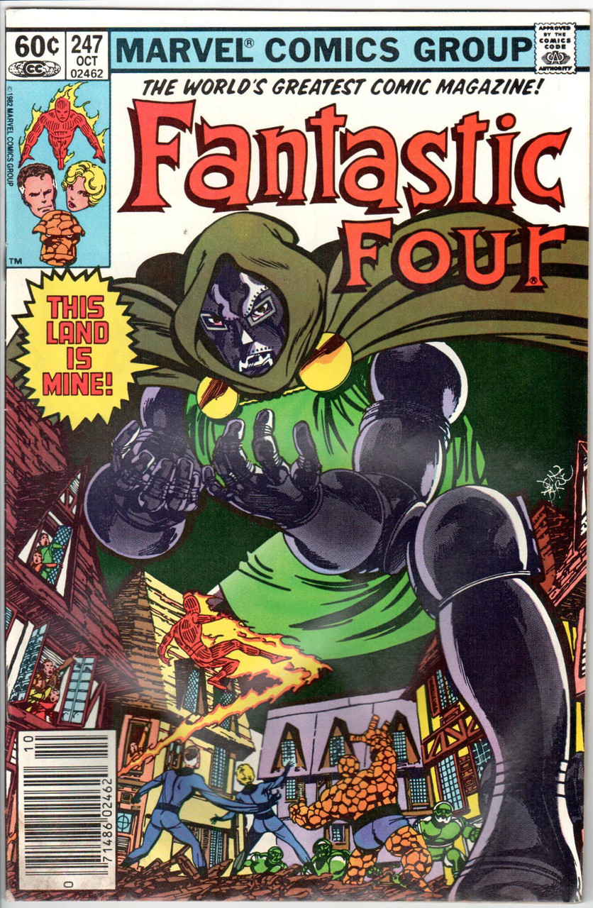 Fantastic Four (1961 Series) #247 Newsstand VG- 3.5