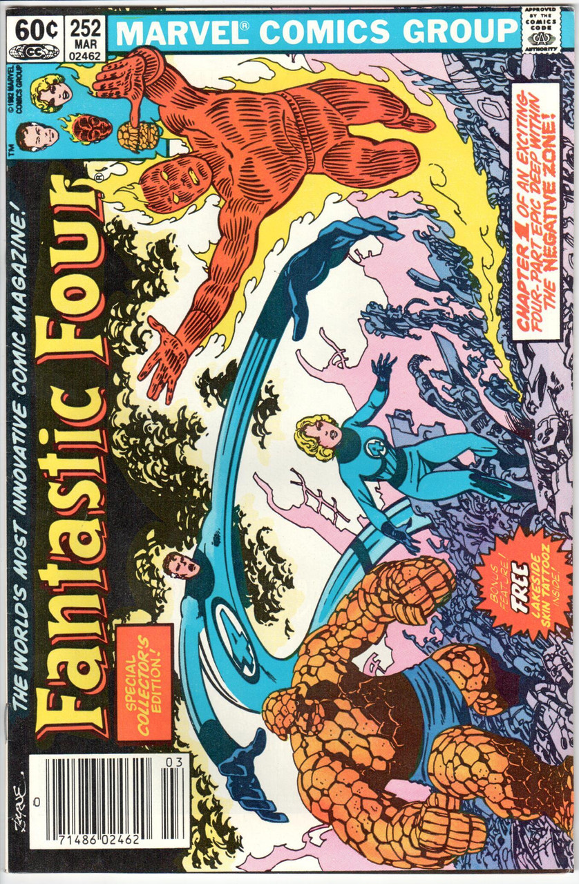 Fantastic Four (1961 Series) #252 Newsstand NM- 9.2