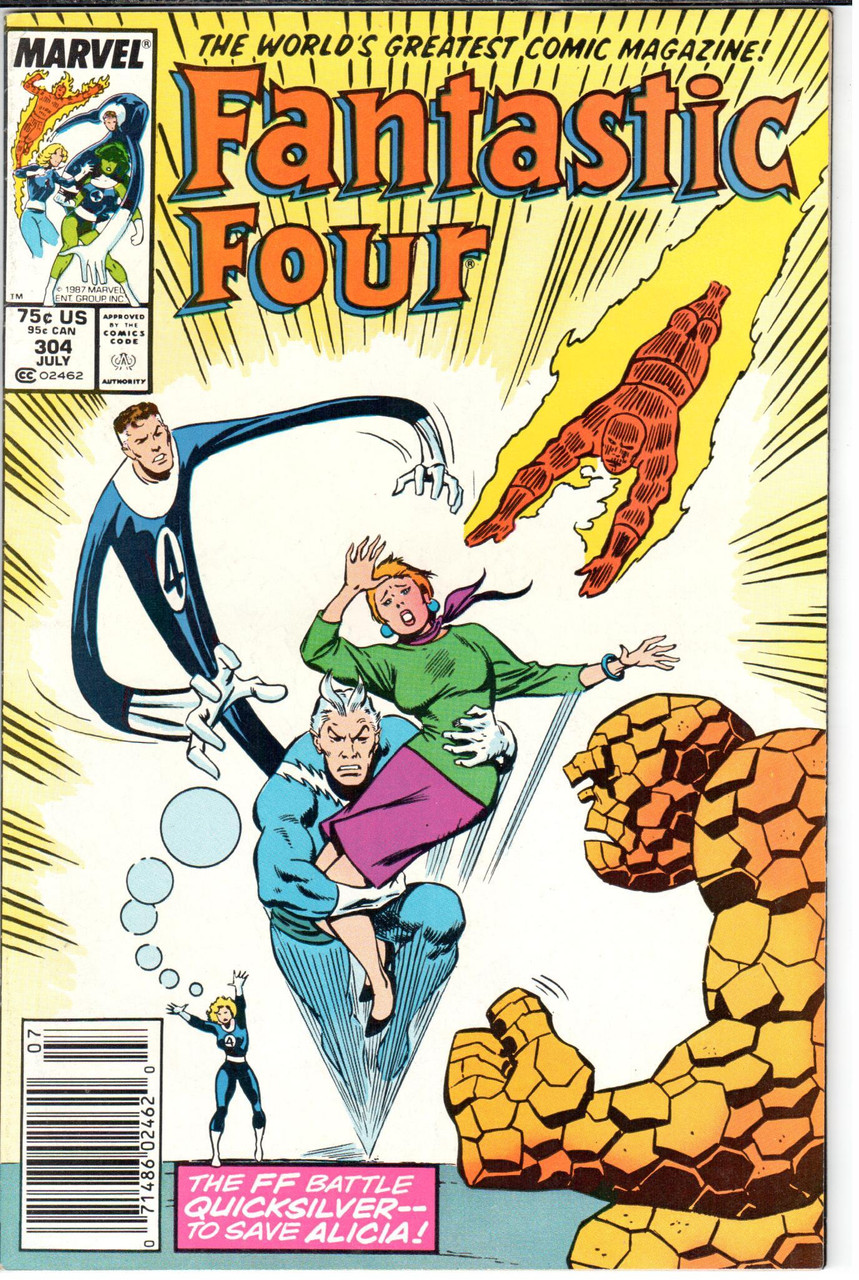 Fantastic Four (1961 Series) #304 Newsstand NM- 9.2