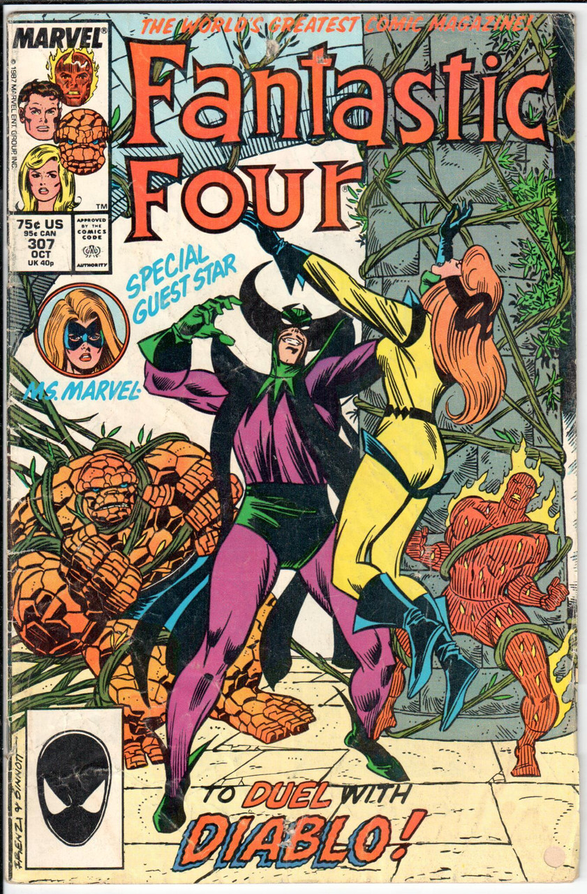 Fantastic Four (1961 Series) #307 VG 4.0