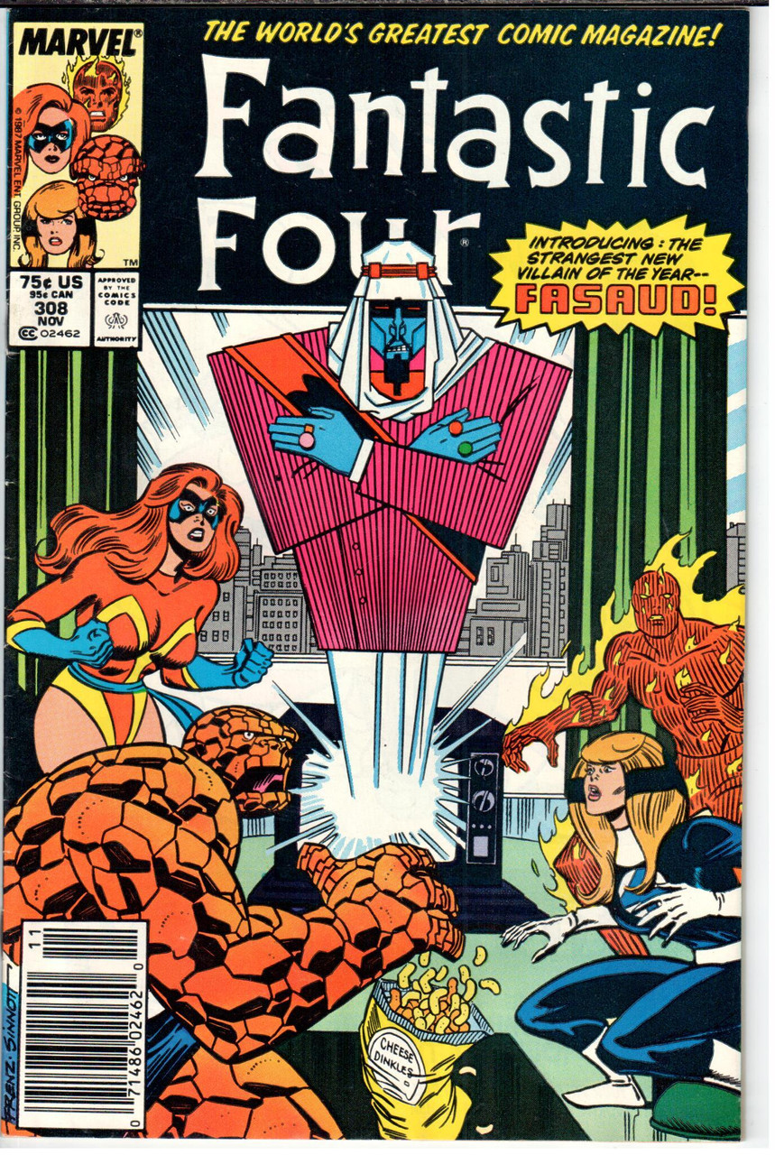 Fantastic Four (1961 Series) #308 Newsstand VF+ 8.5