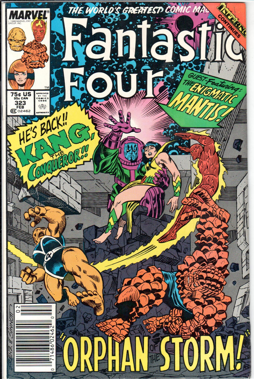 Fantastic Four (1961 Series) #323 Newsstand NM- 9.2