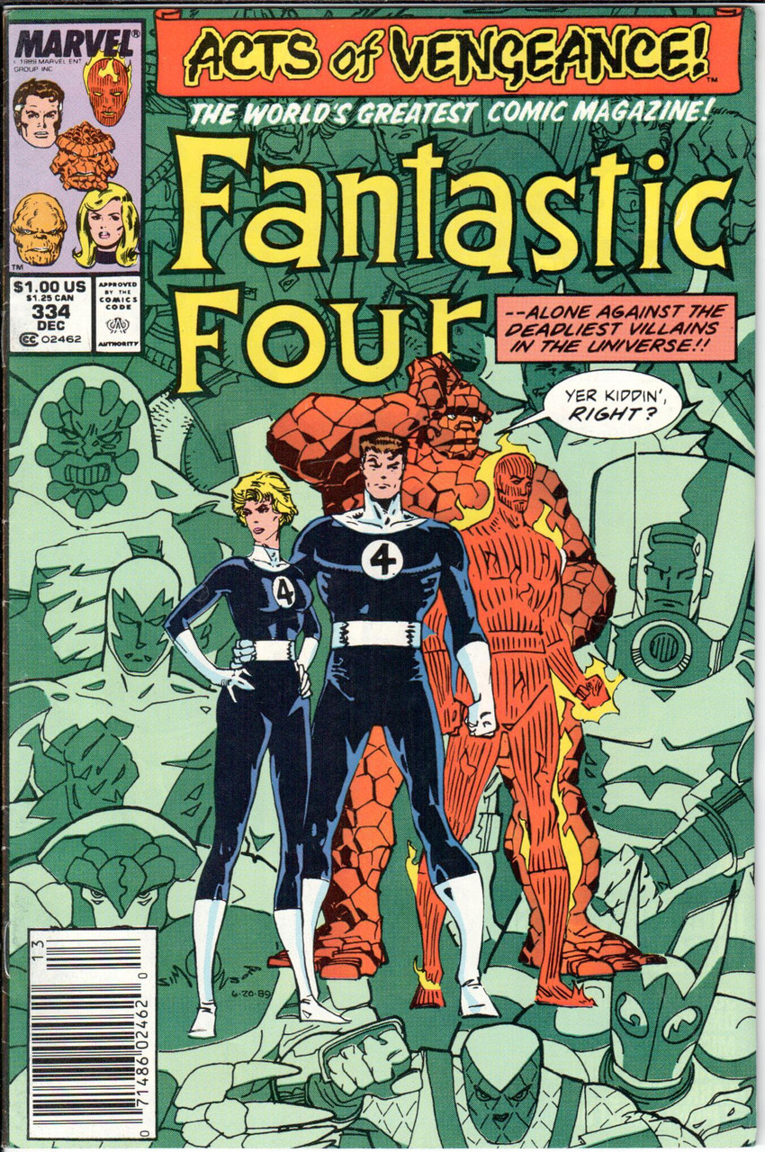 Fantastic Four (1961 Series) #334 NM- 9.2