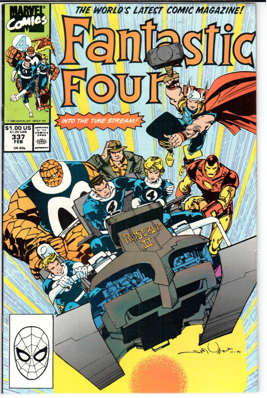 Fantastic Four (1961 Series) #337 NM- 9.2