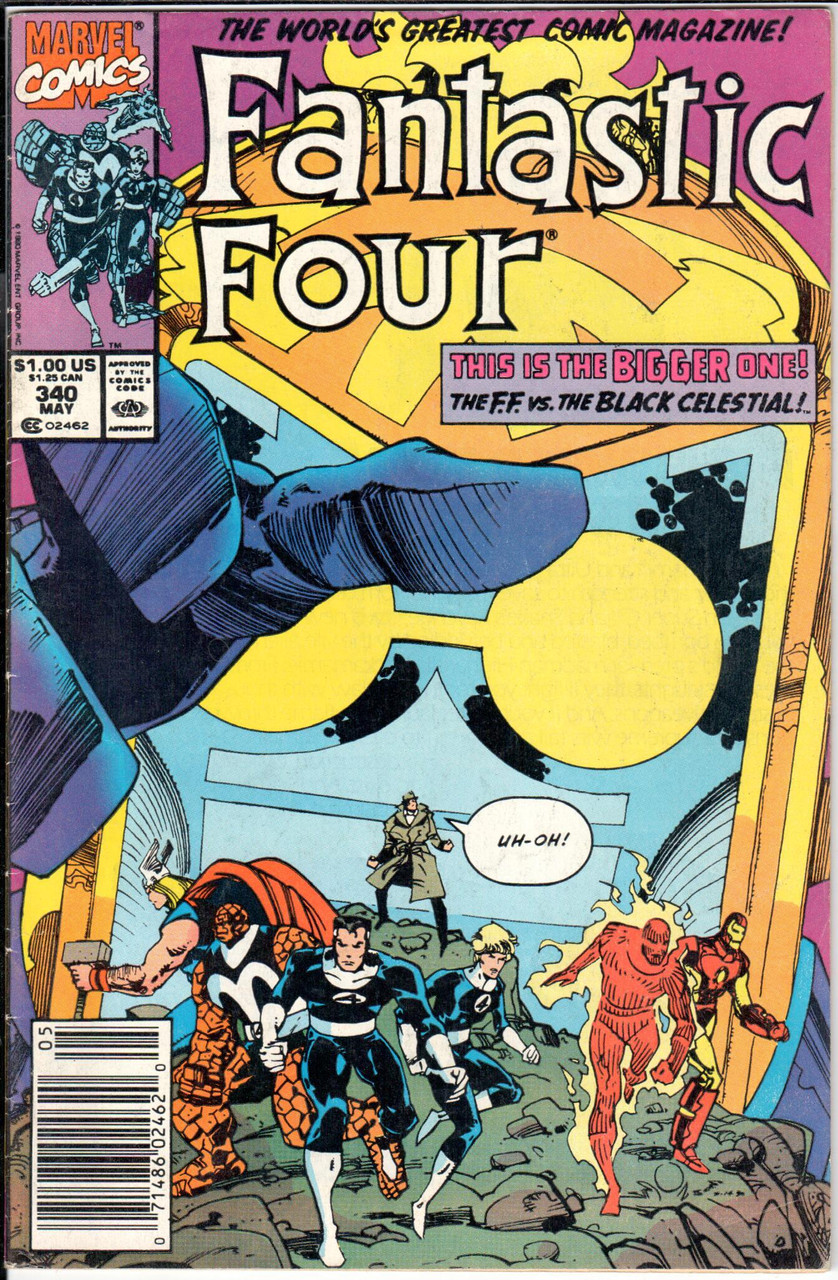 Fantastic Four (1961 Series) #340 Newsstand NM- 9.2