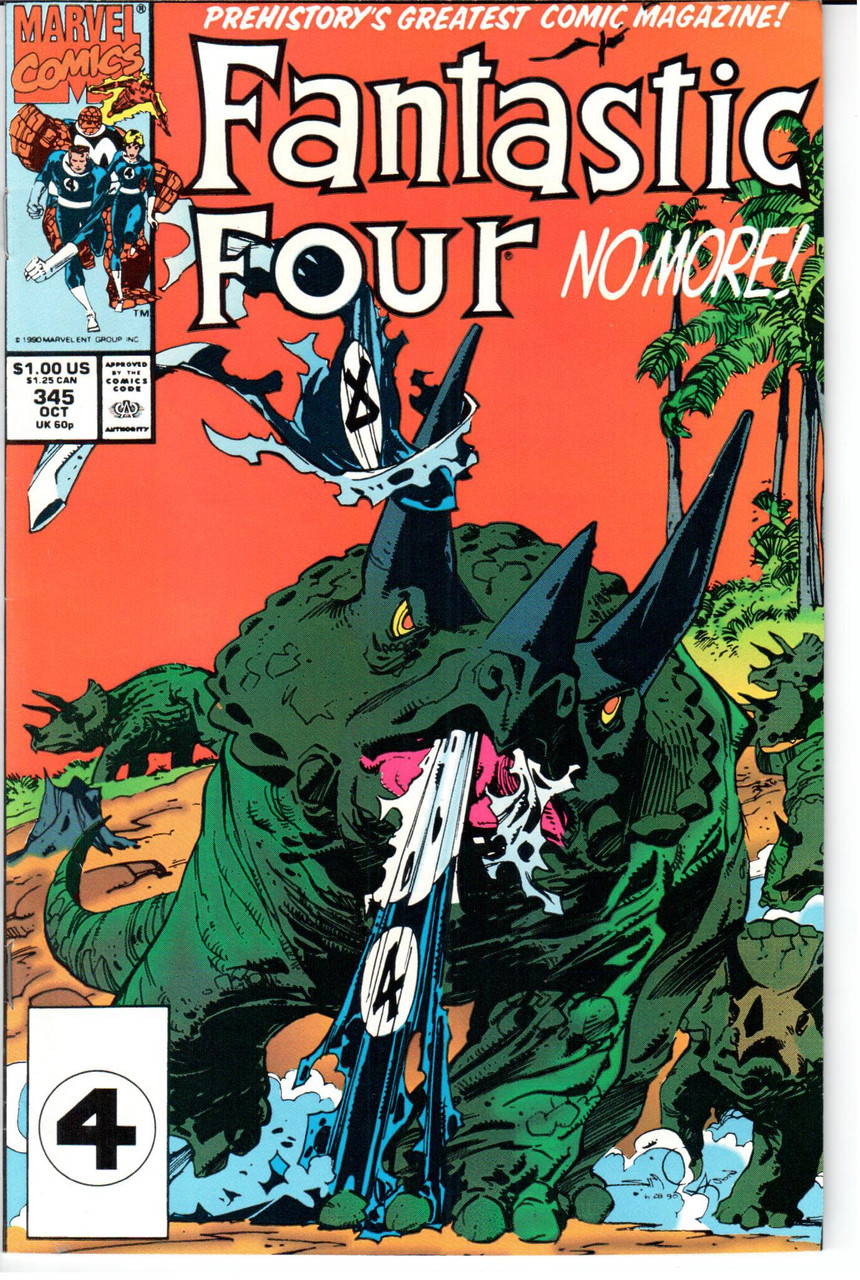 Fantastic Four (1961 Series) #345 NM- 9.2