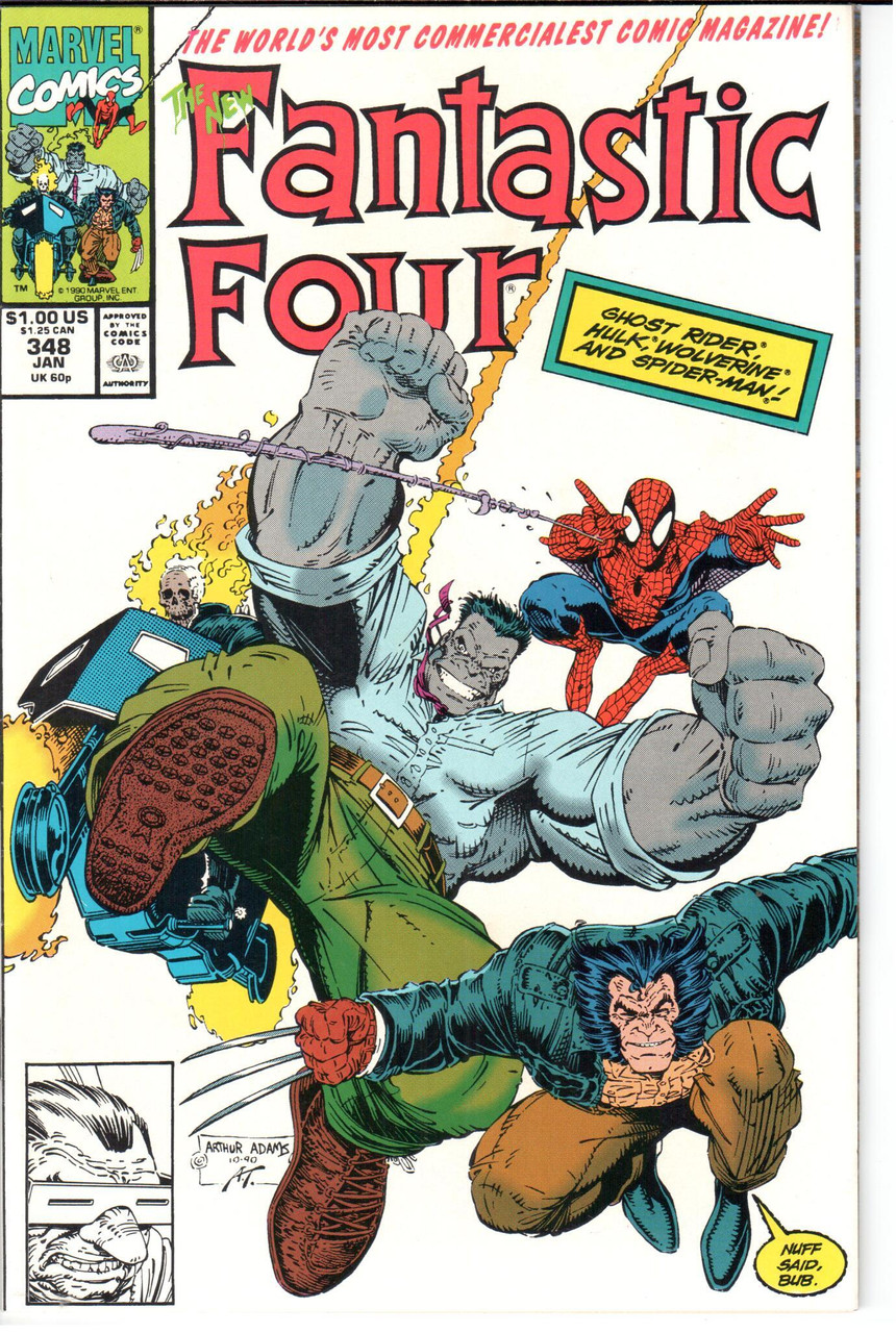 Fantastic Four (1961 Series) #348 NM- 9.2