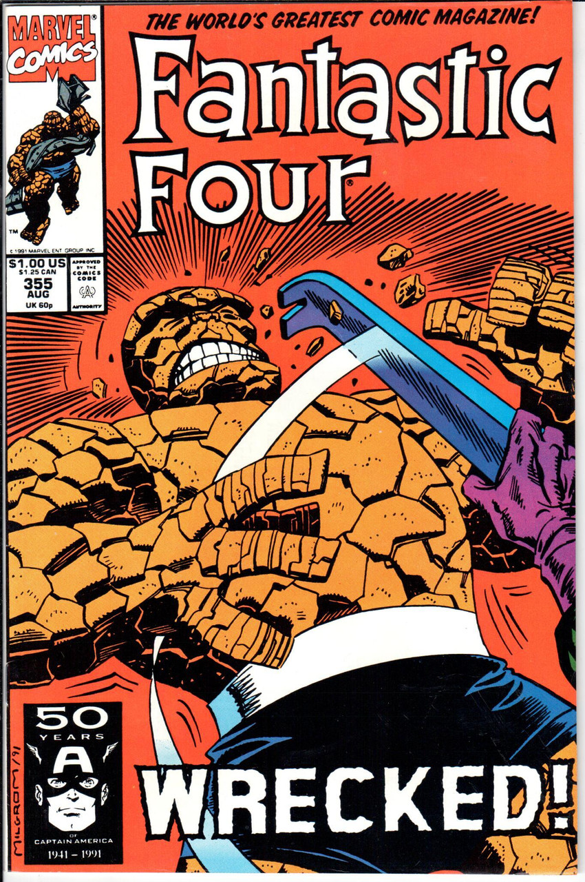 Fantastic Four (1961 Series) #355 NM- 9.2