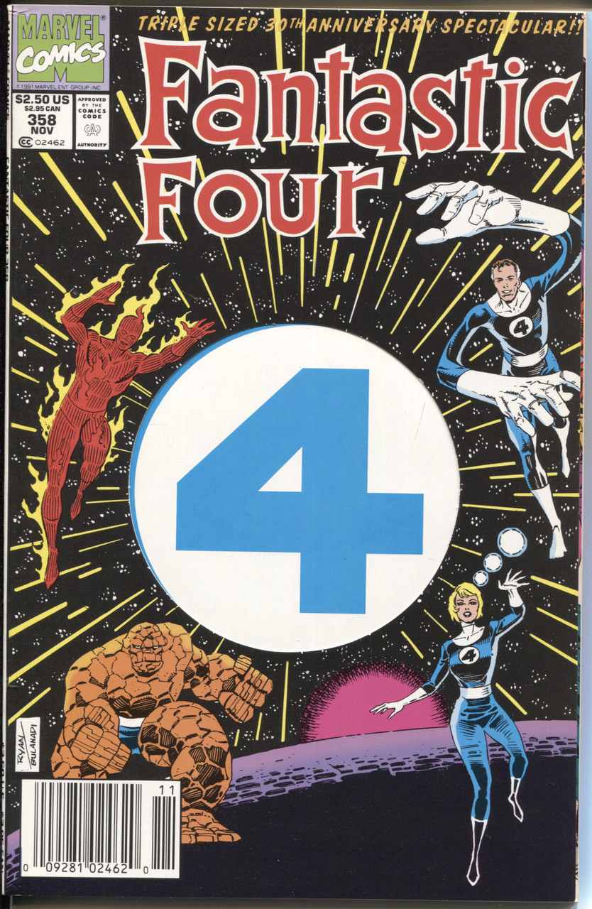 Fantastic Four (1961 Series) #358 Newsstand NM- 9.2
