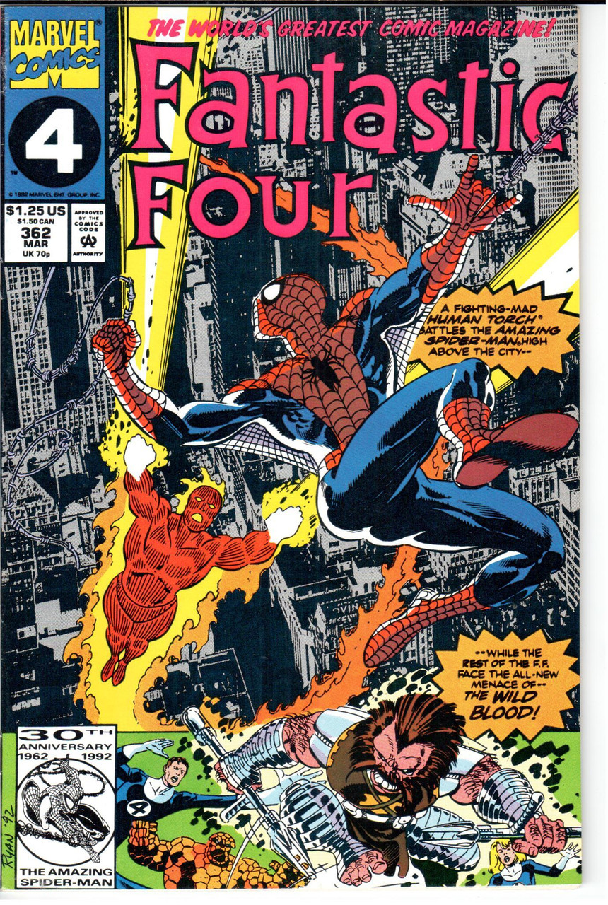 Fantastic Four (1961 Series) #362 NM- 9.2