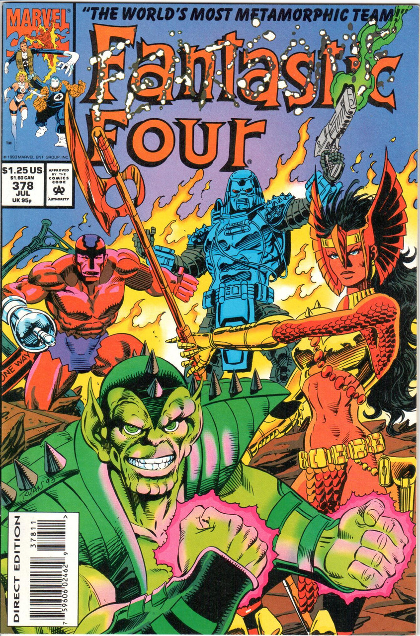 Fantastic Four (1961 Series) #378 NM- 9.2