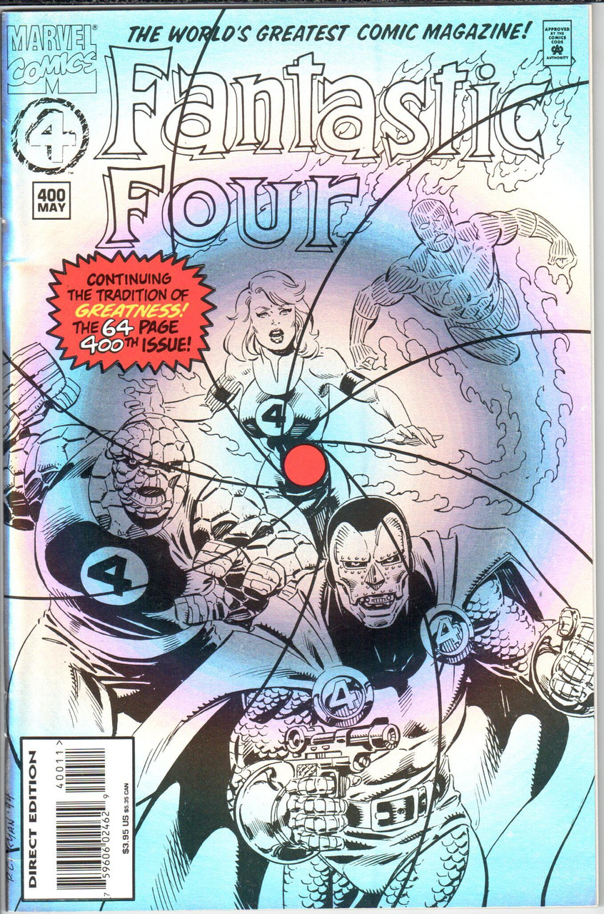 Fantastic Four (1961 Series) #400 Foil NM- 9.2