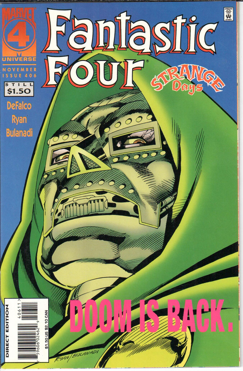 Fantastic Four (1961 Series) #406 NM- 9.2