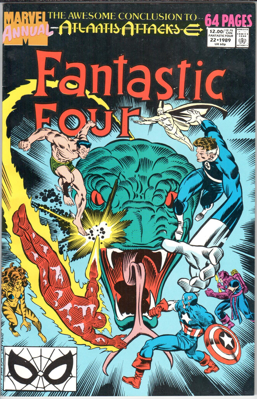Fantastic Four (1961 Series) #22 Annual NM- 9.2