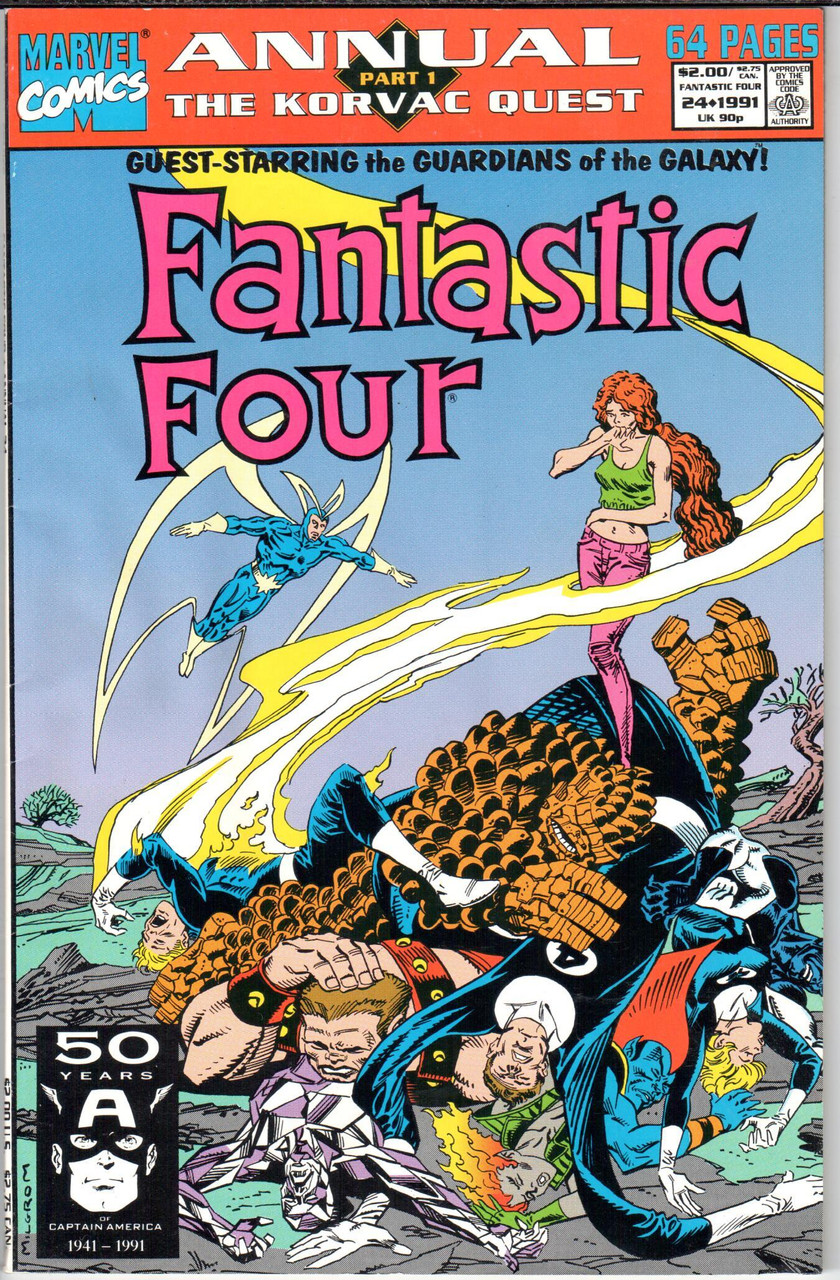 Fantastic Four (1961 Series) #24 Annual NM- 9.2