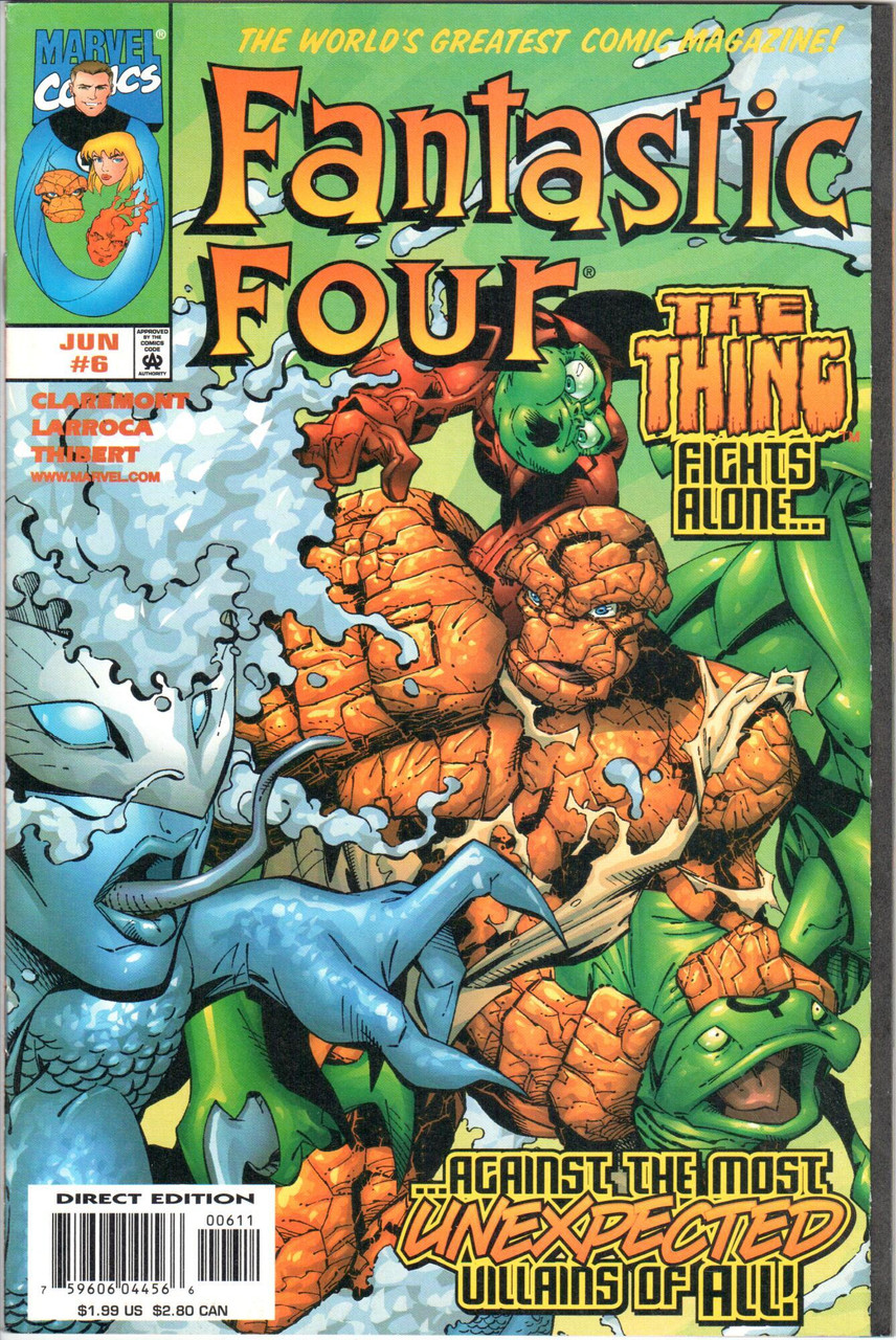 Fantastic Four (1998 Series) #6 NM- 9.2