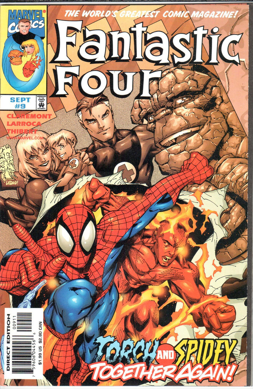 Fantastic Four (1998 Series) #9 NM- 9.2