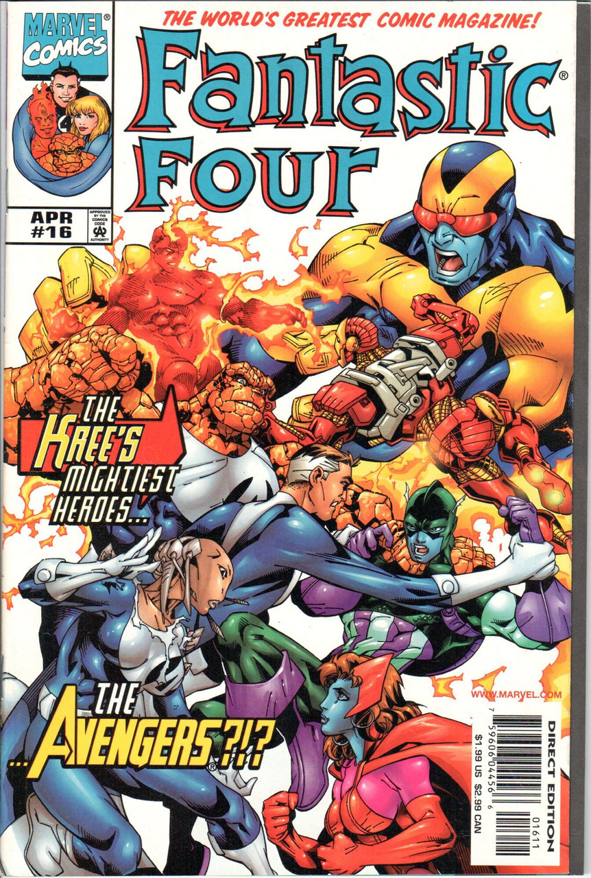 Fantastic Four (1998 Series) #16 NM- 9.2