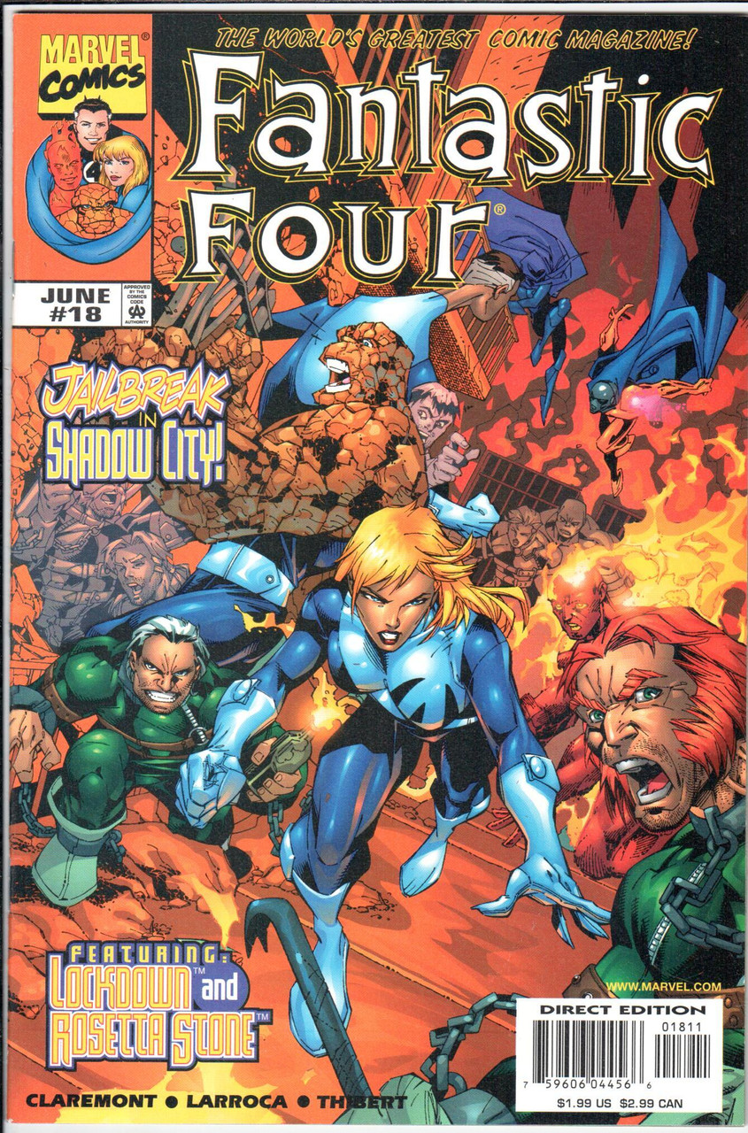 Fantastic Four (1998 Series) #18 NM- 9.2