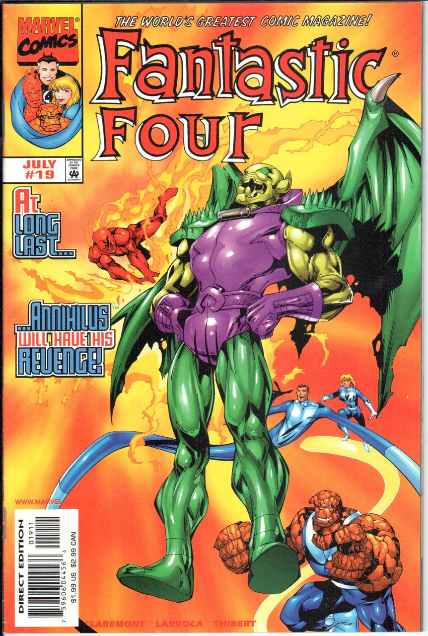 Fantastic Four (1998 Series) #19 NM- 9.2