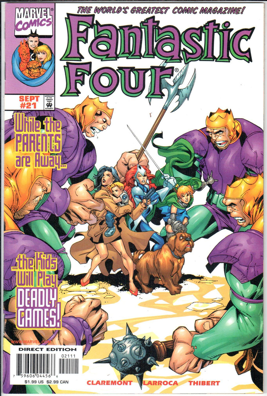 Fantastic Four (1998 Series) #21 NM- 9.2