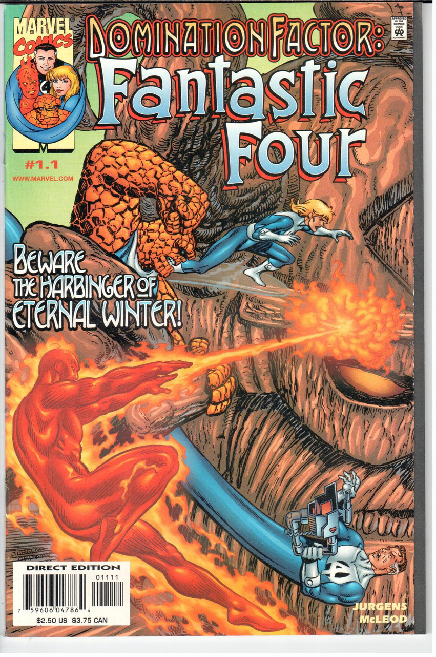 Fantastic Four Domination Factor #1 NM- 9.2