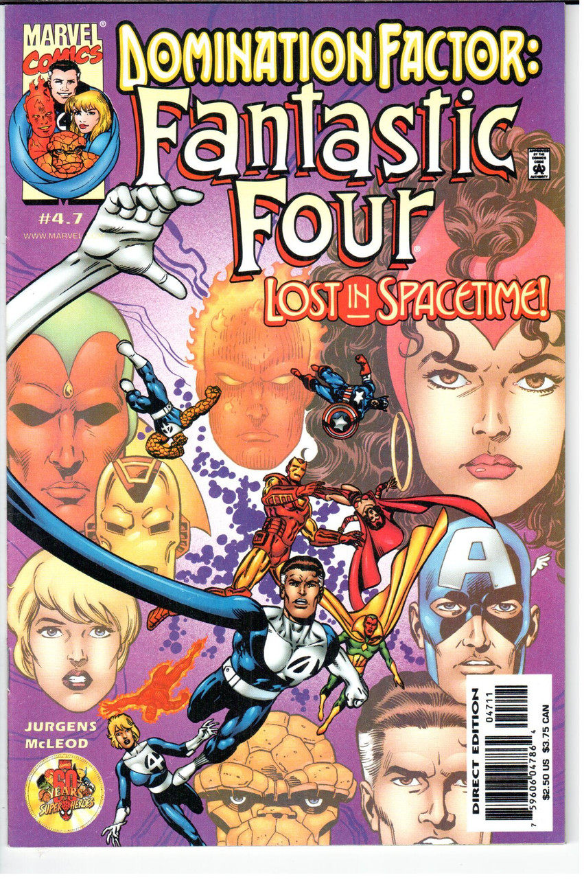 Fantastic Four Domination Factor #4 NM- 9.2