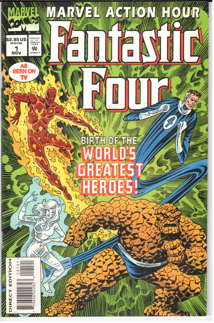 Fantastic Four Marvel Action Hour #1 NM- 9.2