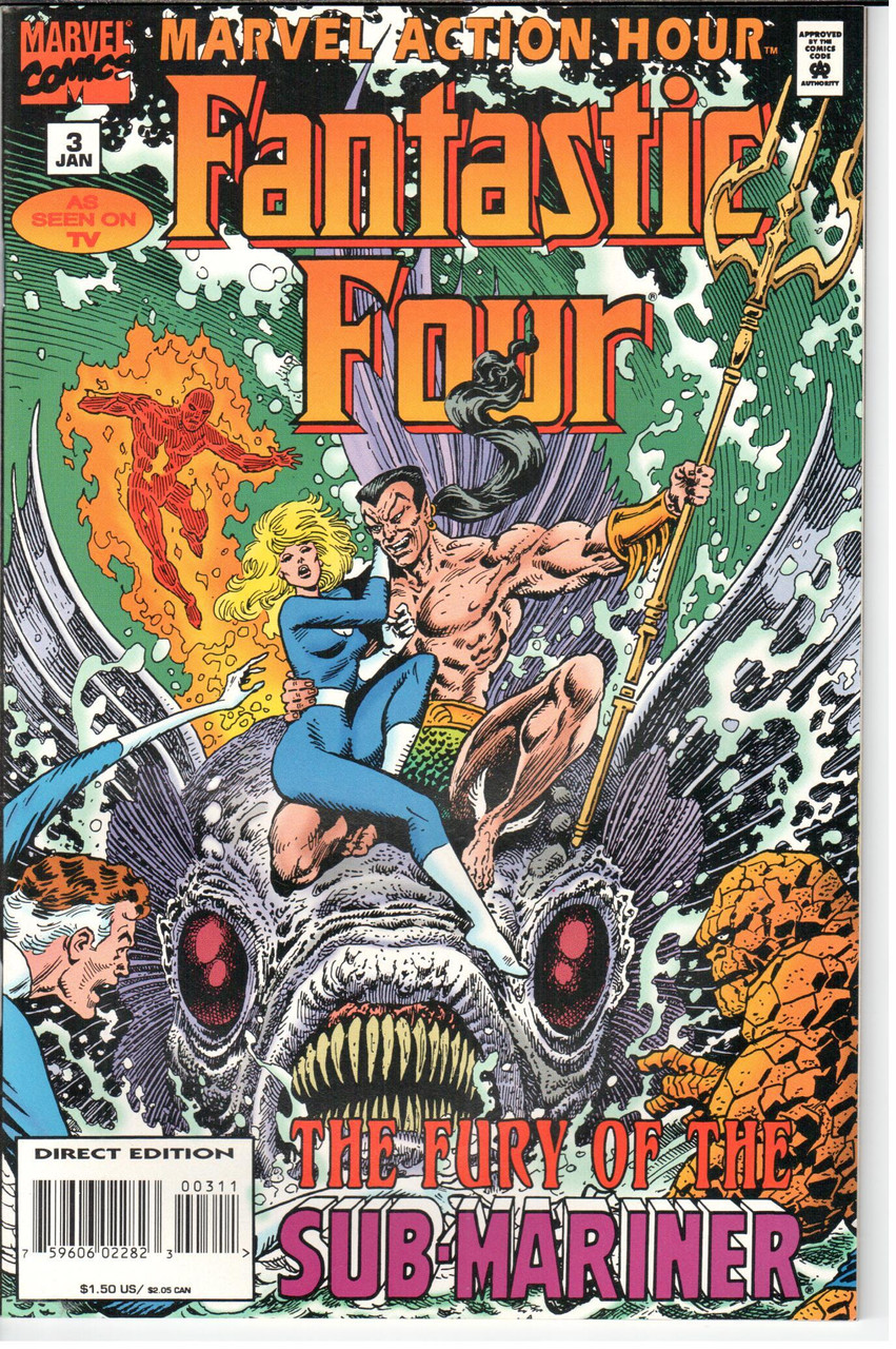 Fantastic Four Marvel Action Hour #3 NM- 9.2