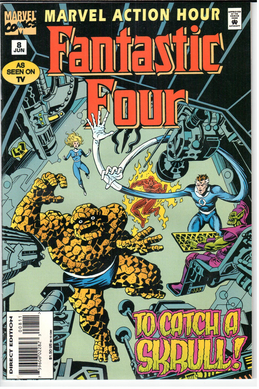 Fantastic Four Marvel Action Hour #8 NM- 9.2