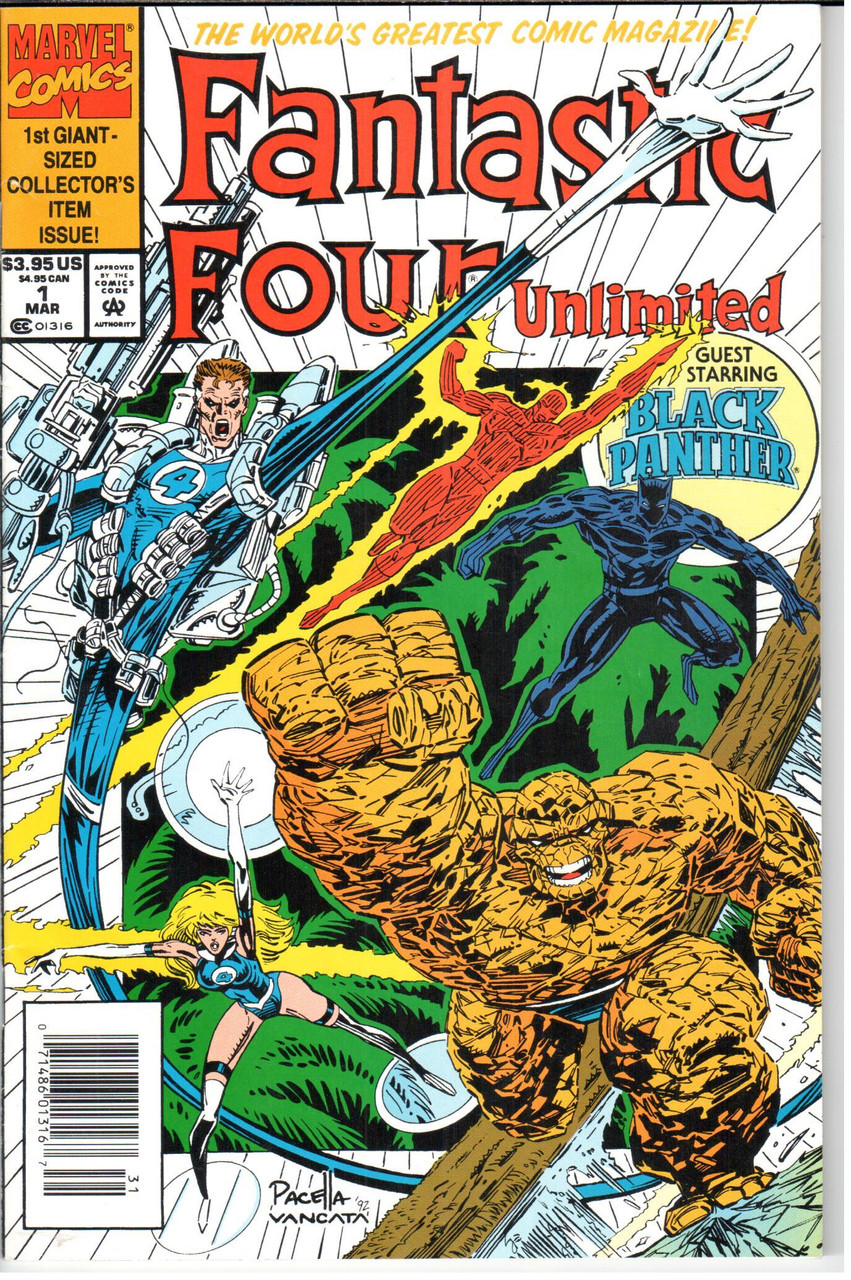 Fantastic Four Unlimited #1 Newsstand NM- 9.2