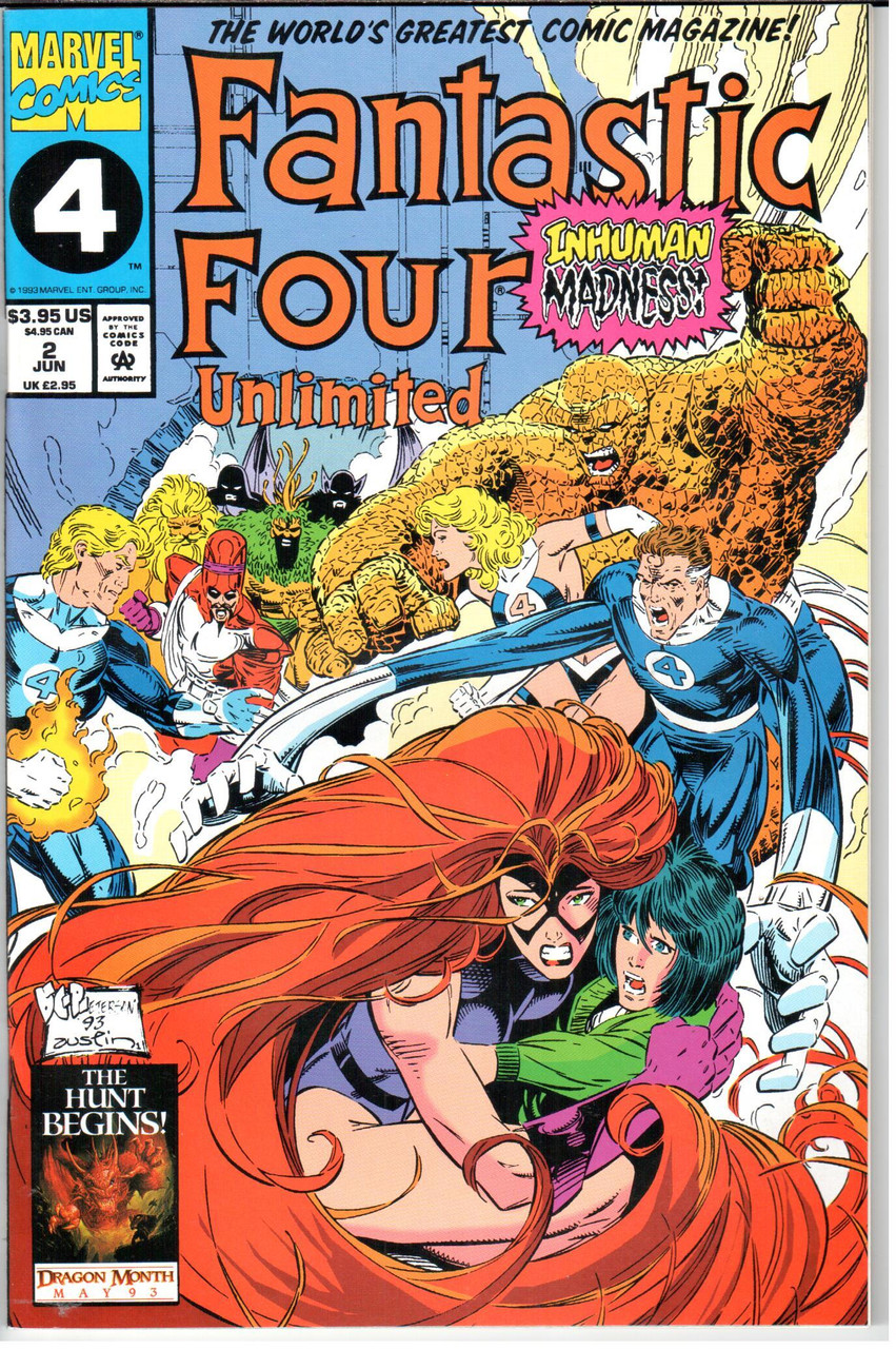 Fantastic Four Unlimited #2 NM- 9.2