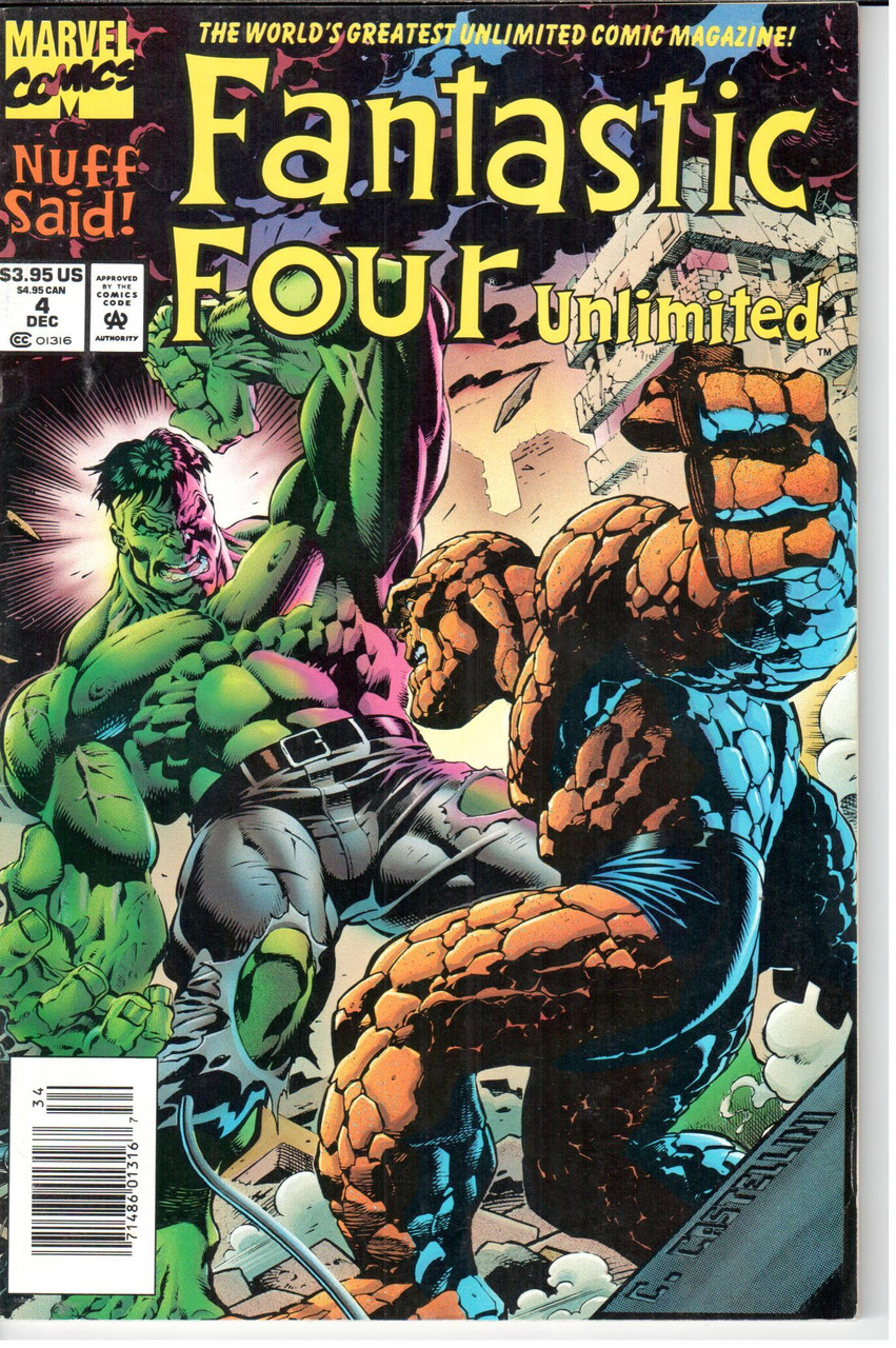 Fantastic Four Unlimited #4 Newsstand NM- 9.2