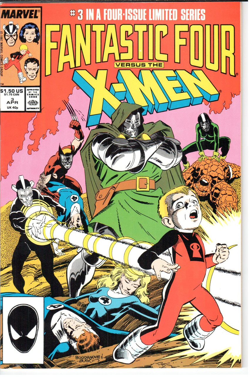 Fantastic Four vs. X-Men #3 NM- 9.2