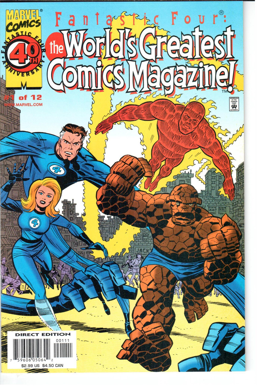 Fantastic Four World's Greatest Comics Magazine #1 NM- 9.2