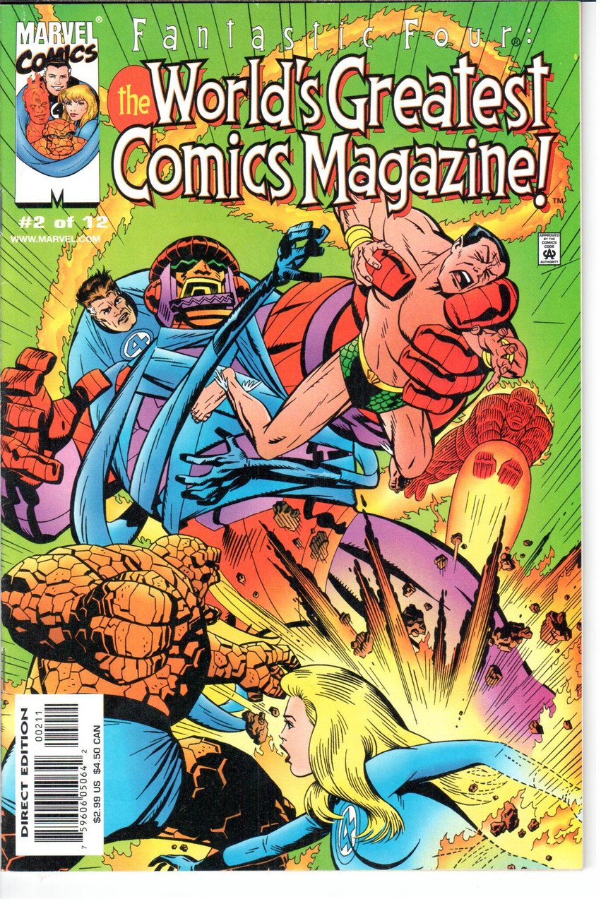 Fantastic Four World's Greatest Comics Magazine #2 NM- 9.2