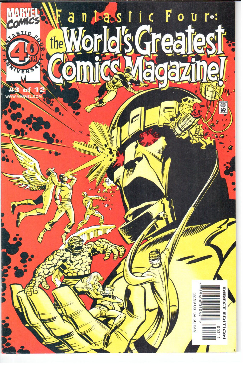 Fantastic Four World's Greatest Comics Magazine #3 NM- 9.2